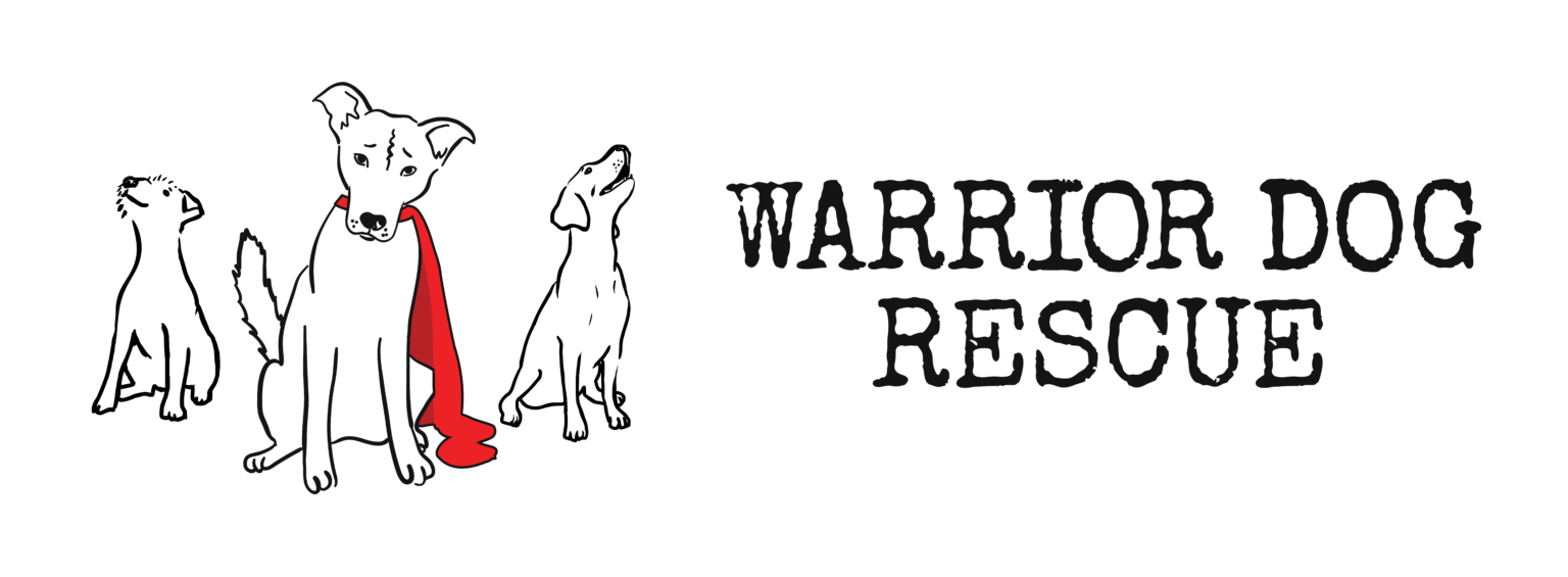 warrior dog rescue logo