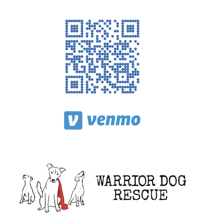 Venmo - Warrior Dog Rescue