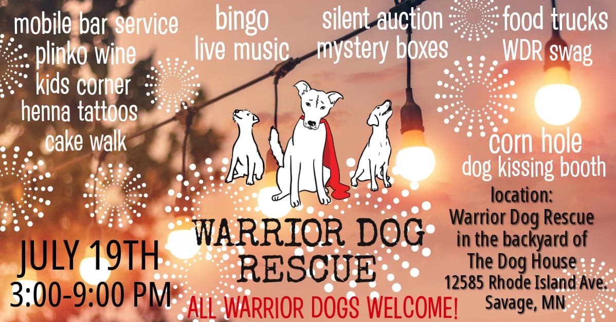 Warrior Dog Rescue Banner